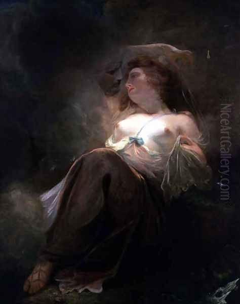 Jupiter and Io Oil Painting by John Hoppner