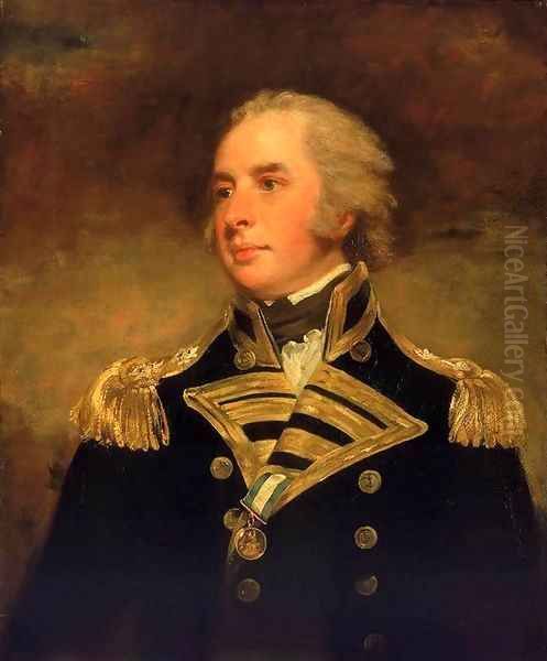 Lord Hugh Seymour Oil Painting by John Hoppner