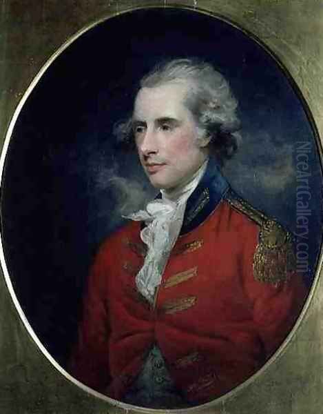 Portrait of Hugo Meynell Oil Painting by John Hoppner