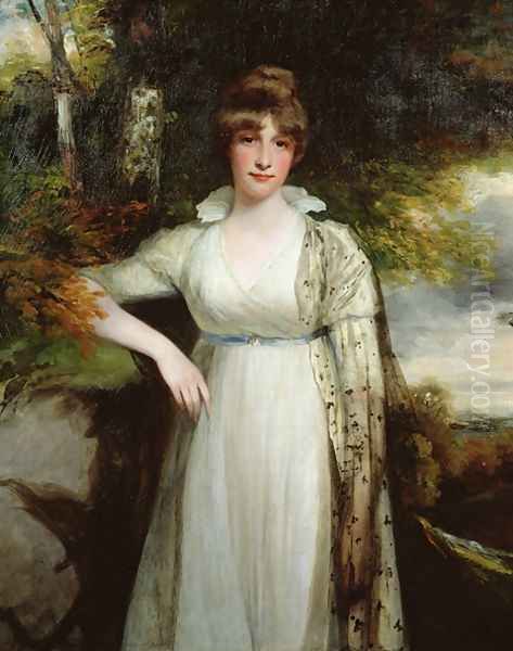 Portrait of the Honourable Eleanor Eden 1777-1851 Oil Painting by John Hoppner