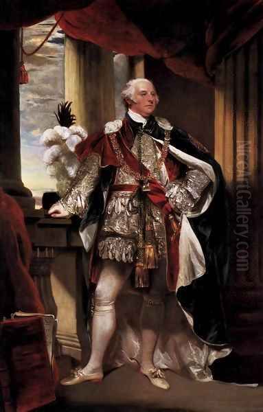 Sir John Jeffreys Pratt Oil Painting by John Hoppner