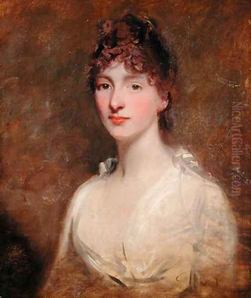 Portrait of Mary Anne Viscountess Lifford 1786-1877 Oil Painting by John Hoppner