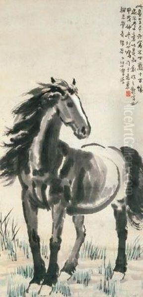 Proud Horse by Xu Beihong