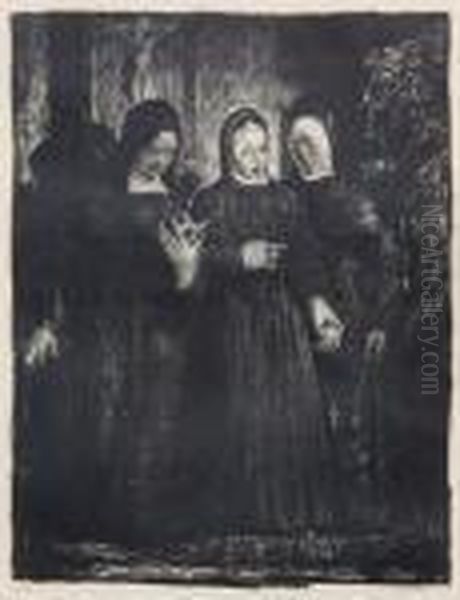 The Novitiate Oil Painting by George Wesley Bellows