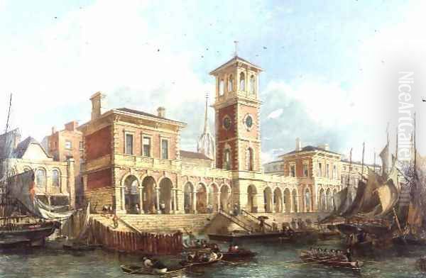 Billingsgate Oil Painting by James Holland