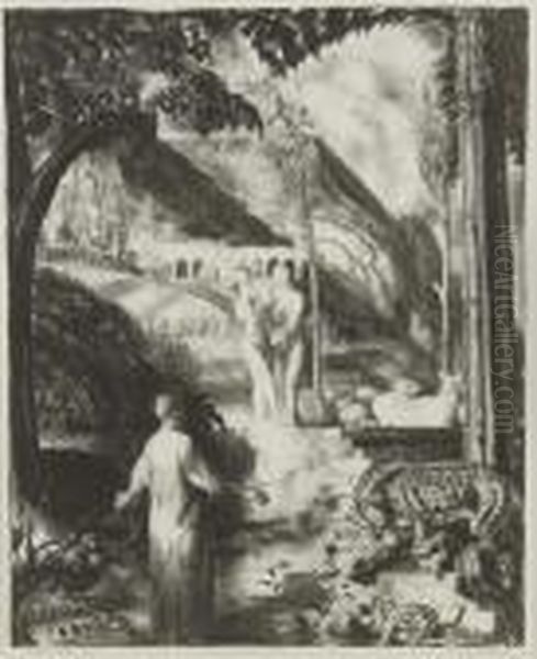 Farewell To Utopia Oil Painting by George Wesley Bellows