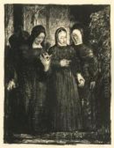 The Novitiate Oil Painting by George Wesley Bellows