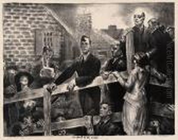 Appeal To The People Oil Painting by George Wesley Bellows