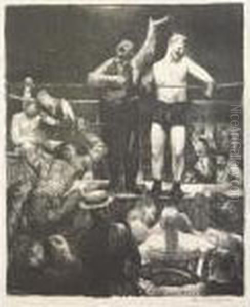 Introductions (m. 97) Oil Painting by George Wesley Bellows