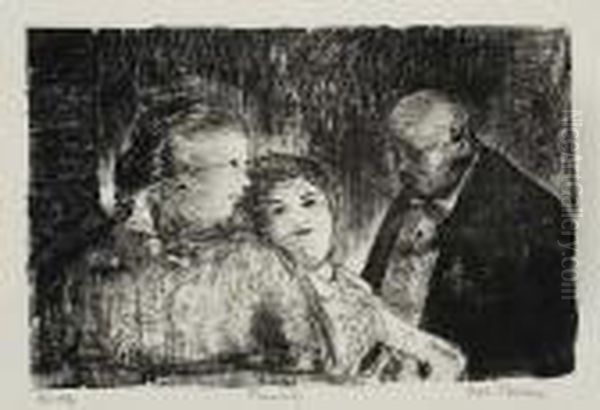 Family Oil Painting by George Wesley Bellows