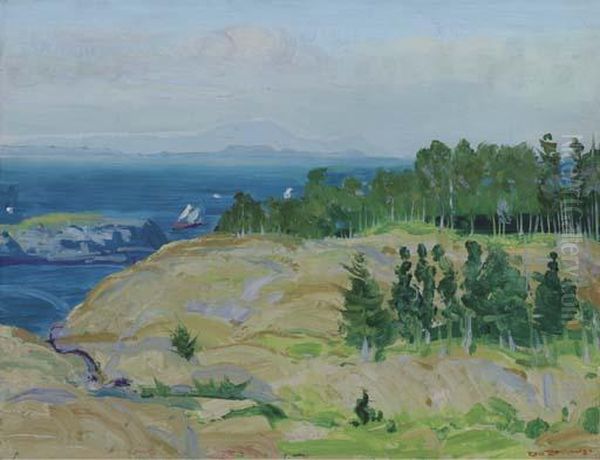 Green Point Oil Painting by George Wesley Bellows