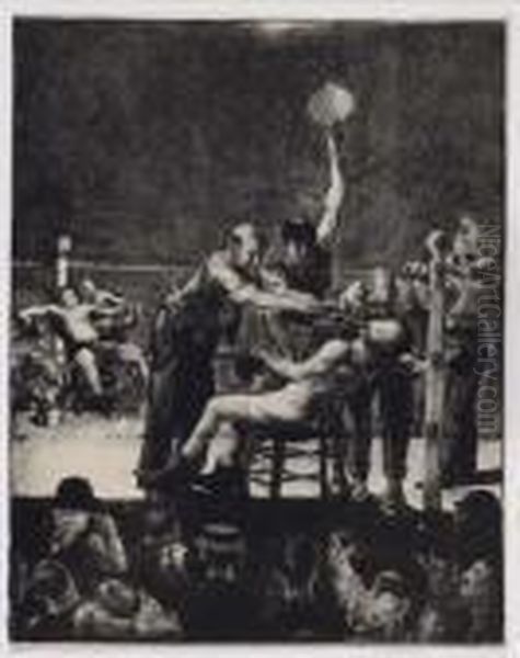 Untitled Oil Painting by George Wesley Bellows