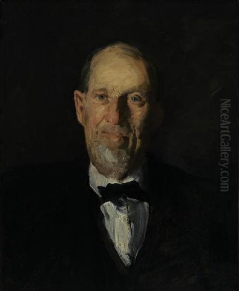 Uncle Charles Oil Painting by George Wesley Bellows