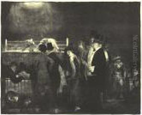 Preliminaries (m. 24) Oil Painting by George Wesley Bellows