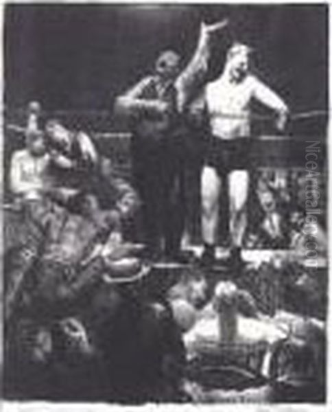 Introductions (m. 97) Oil Painting by George Wesley Bellows