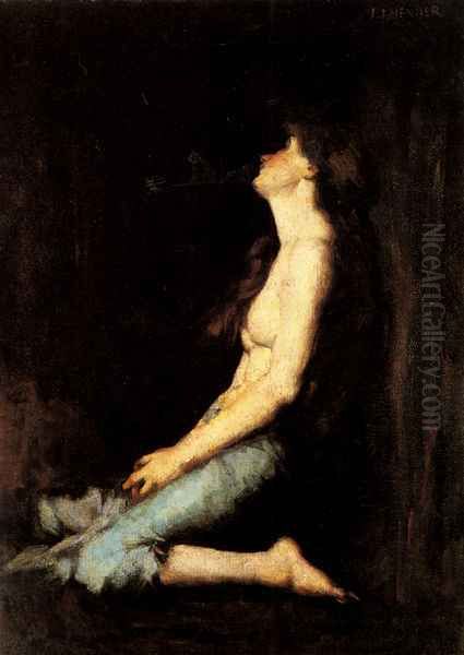 Solitude Oil Painting by Jean-Jacques Henner