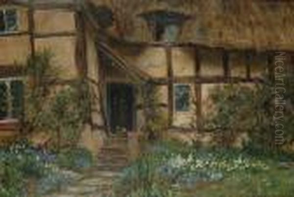 House In Blewbury, Oxfordshire by Frank Moss Bennett