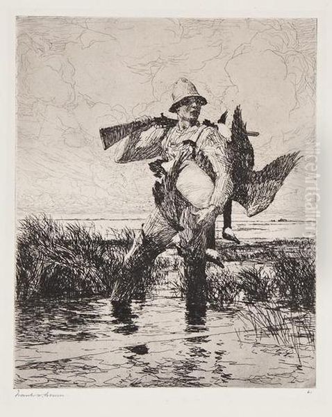 Marsh Gunner by Frank Weston Benson