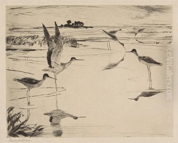 Yellowlegs No. 2 by Frank Weston Benson