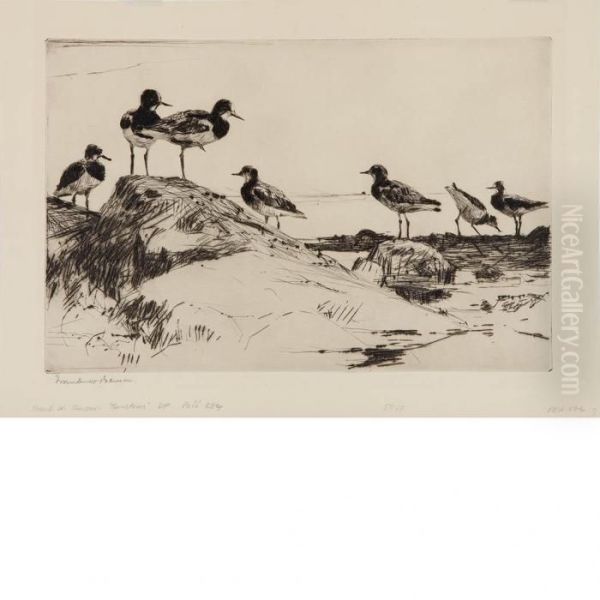 Turnstones by Frank Weston Benson