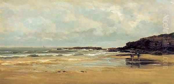 Playa del Carraspio 2 Oil Painting by Carlos de Haes