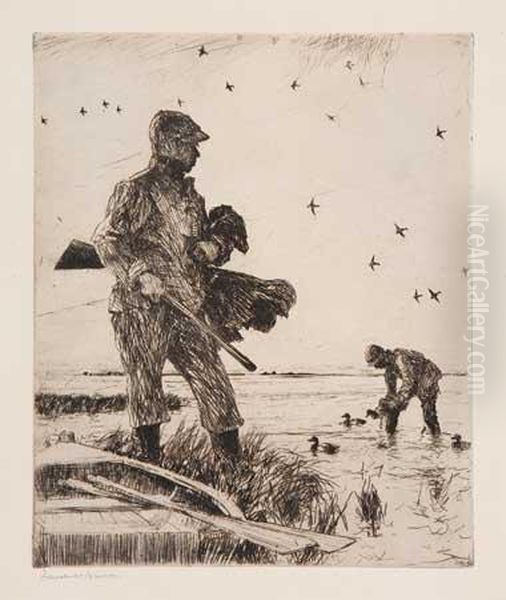 Winter Wildfowling by Frank Weston Benson