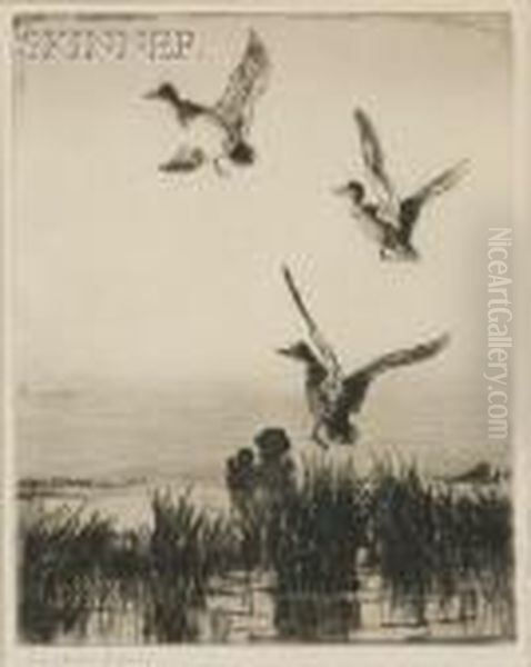 Towering Widgeon by Frank Weston Benson