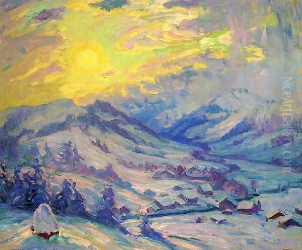 Dawn Oil Painting by William Samuel Horton