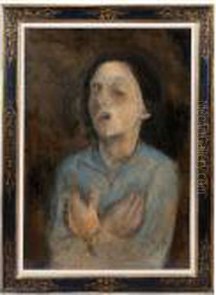 Sainte Therese Ou Chagrin Oil Painting by Christian Berard