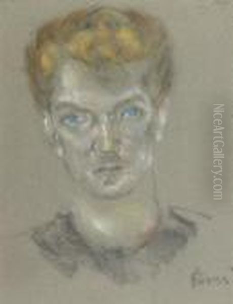  Jean Marais  Oil Painting by Christian Berard