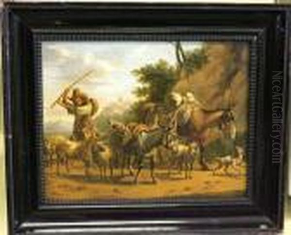 The Drover Oil Painting by Nicolaes Berchem