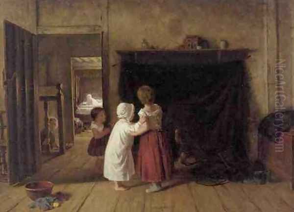 Sweep Oil Painting by Frederick Daniel Hardy