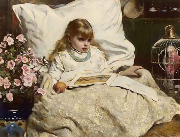 The Daughter of the House Oil Painting by Frank Holl