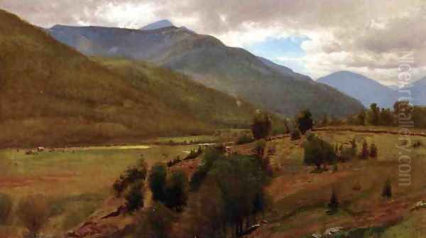 The Land, Keene Valley Oil Painting by William Howard Hart