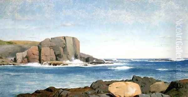 Grand Manan Oil Painting by William Howard Hart