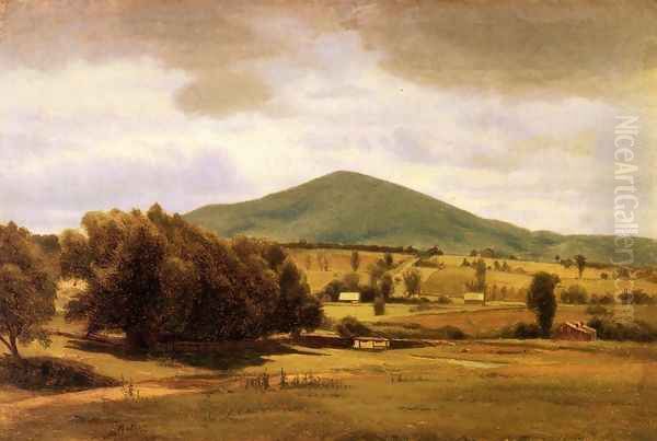 View of New Hampshire Oil Painting by William Howard Hart