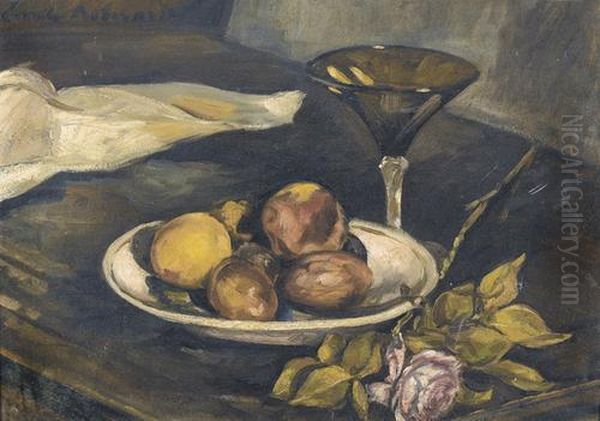 Nature Morte. Oil Painting by Emile Bernard