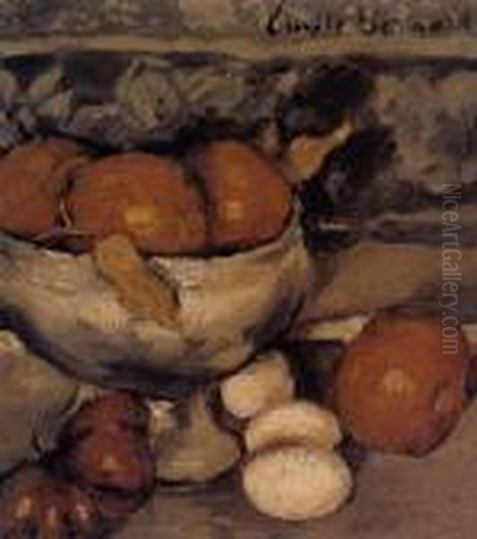 Nature Morte Oil Painting by Emile Bernard