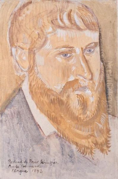 Portrait De Paul Serusier Oil Painting by Emile Bernard