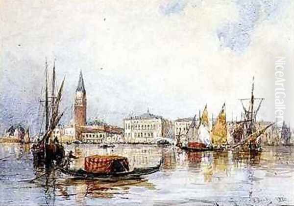 Venice Oil Painting by Thomas Bush Hardy