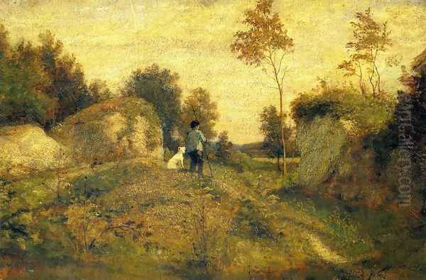 Landscape Oil Painting by William Morris Hunt