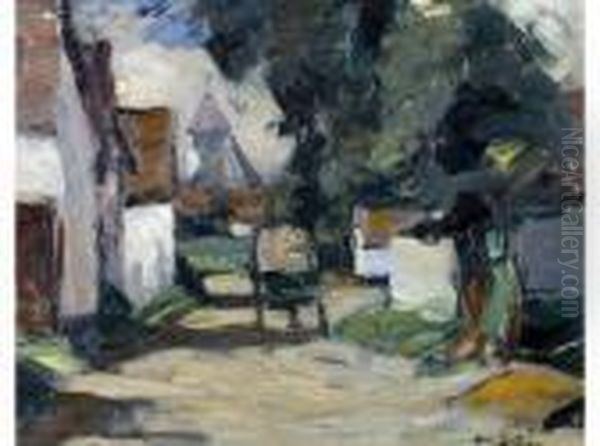 La Caleche Oil Painting by Abel Bertram