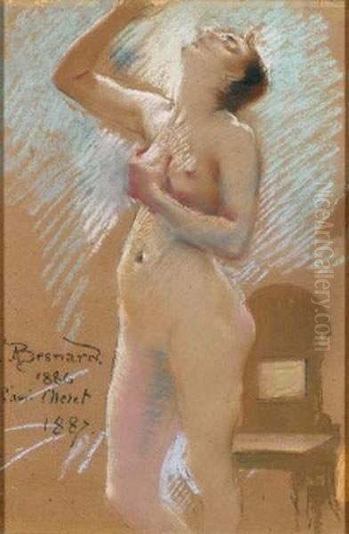 Nu Oil Painting by Paul Albert Besnard