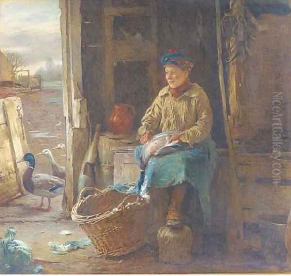 Asking for trouble Oil Painting by William Henry Hunt