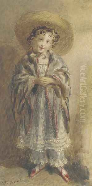 Fancy dress Oil Painting by William Henry Hunt