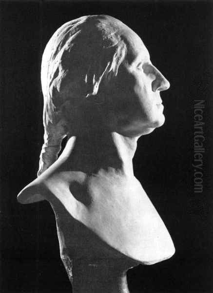 Bust of George Washington Oil Painting by Jean-Antoine Houdon