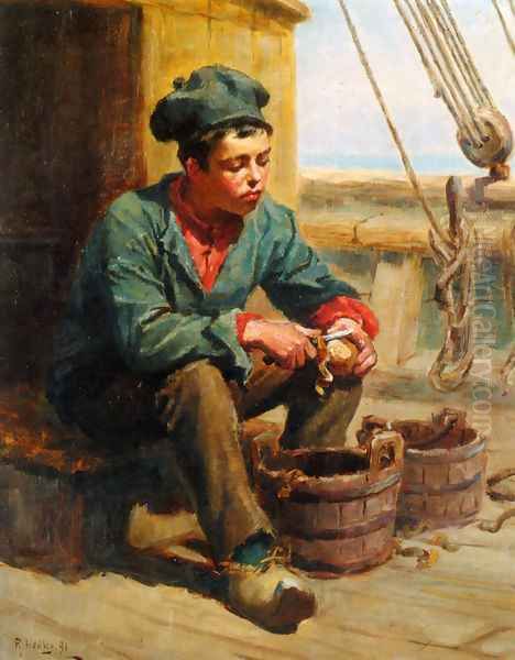 The Cabin Boy Oil Painting by Ralph Hedley