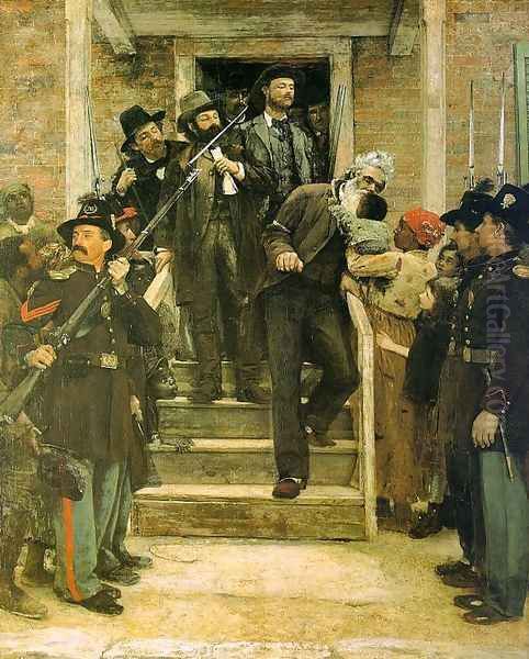 The Last Moments of John Brown 1884 Oil Painting by Thomas Hovenden