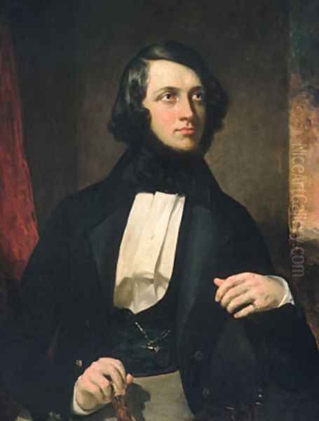 Alexander Van Rensselaer Oil Painting by George Peter Alexander Healy