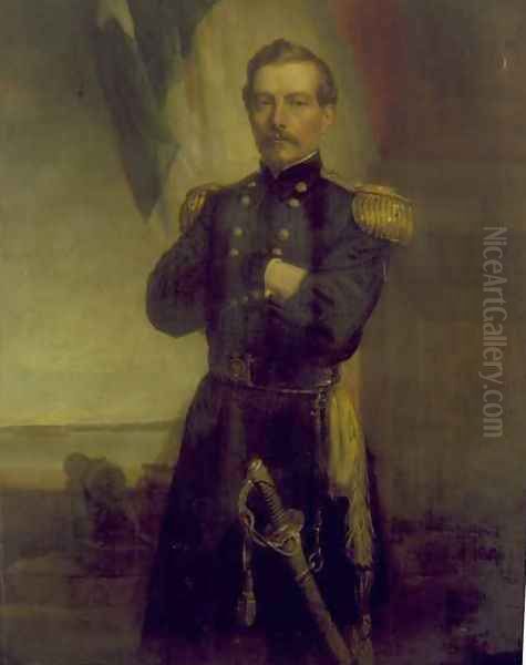 General Pierre GT Beauregard Oil Painting by George Peter Alexander Healy